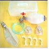 Reusable Adult / White Resuscitator-with Transparent Case