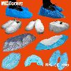 Dailyuse PP SMS Anti-skid Waterproof PE CPE Disposable Blue Plastic Shoe Covers