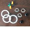 Silicone rubber O-rings&gaskets, silicone stopper, seals&gasket