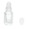 glass roll on bottle for perfume/essential oil with aluminum cap