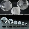 crystal globe paperweights