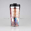 Double Wall Stainless Steel Paper Photo insert Coffee Mug DIY Travel Mug 