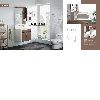 waterproof PVC material bathroom vanity- cabinet