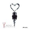 wholesale;  Zinc Alloy ; heart shaped; Wine bottle stopper