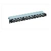 1U 24 ports CAT6 patch panel