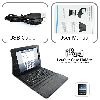 Folio Leather Case Smart Cover With Bluetooth Keyboard  for iPad 2nd& iPad 3rdGen