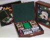 100 POKER CHIP SET W/WOODEN BOX