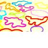 OEM colorful silly band/rubber band