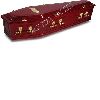 wood coffin