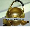 Aluminum Golden Tea Kettle