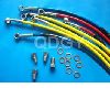 Stainless steel braided brake hose