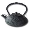 400ml cast iron teapot with hobnail pattern design