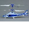 3CH Wide Infrared Remote Control RC Helicopter(blue & white) 585