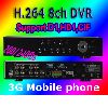 CCTV 8CH Video/Audio H.264 Security Mobile phone DVR