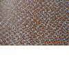 Brown Gridding PP Glitter Film for garment/shoes/bags/boxes