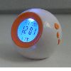 Ball Desk Alarm Clock with Digital Calendar