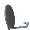 Ku-band 0.45m satellite dish