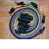 5 resistance bands,exercise bands,home gym,resistance tubes,latex exercise bands