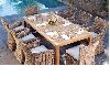 poly rattan dining set