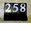 Solar Powered House Numbers