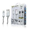 Apple 8 pin Ligthing cable-charge LED-1.2M-Silver