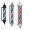 Spire caps rotating salon light barber pole(312)