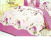 Flower Printed Four-Piece Bedding 