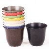 Natural Bamboo Fiber Biodegradable flower pot