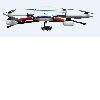 JTT T60 Wireless Remote Control Aircraft Quadcopter, Unmanned Flying Camera Aircraft Drone, Professi