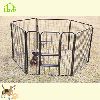 Square Tube 8 Panels Dog Playpen