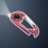 Carabiner with LED light 