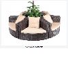 round sofa set of outdoor furniture