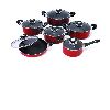 12pcs aluminium cookware