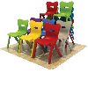 Pretty Children's Plastic Chair