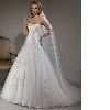 2011 Hot-Sales Wedding dress with high quality satin and handwork embroidery