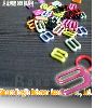 nylon coated bra adjusting clasp