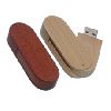 Swivel wood USB flash drive