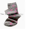 fashion leisure jacquard women tube socks