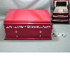 HIGH LACQUER JEWELRY BOX W/ 2 DRAWERS