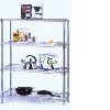 chrome wire shelving