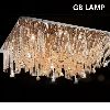 Hot sale led ceiling lamp, European style crystal ceiling light