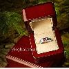 small rosewood ring box for wedding/display/storage