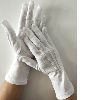 Long Wristed White Cotton Gloves