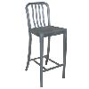 Navy barstool