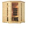 4persons Hemlock Far Infrared Sauna Room with five corners