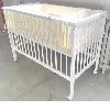 solid wood baby bed